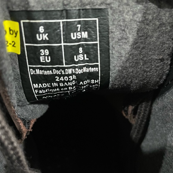 Dr. Martens 1460 Snowplow Cocoa Brown Leather Boots - Picture 15 of 16